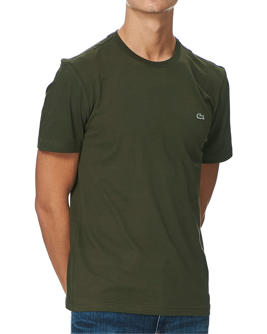 Herre | T-Shirts | Lacoste | Crew Neck Tee Baobab
