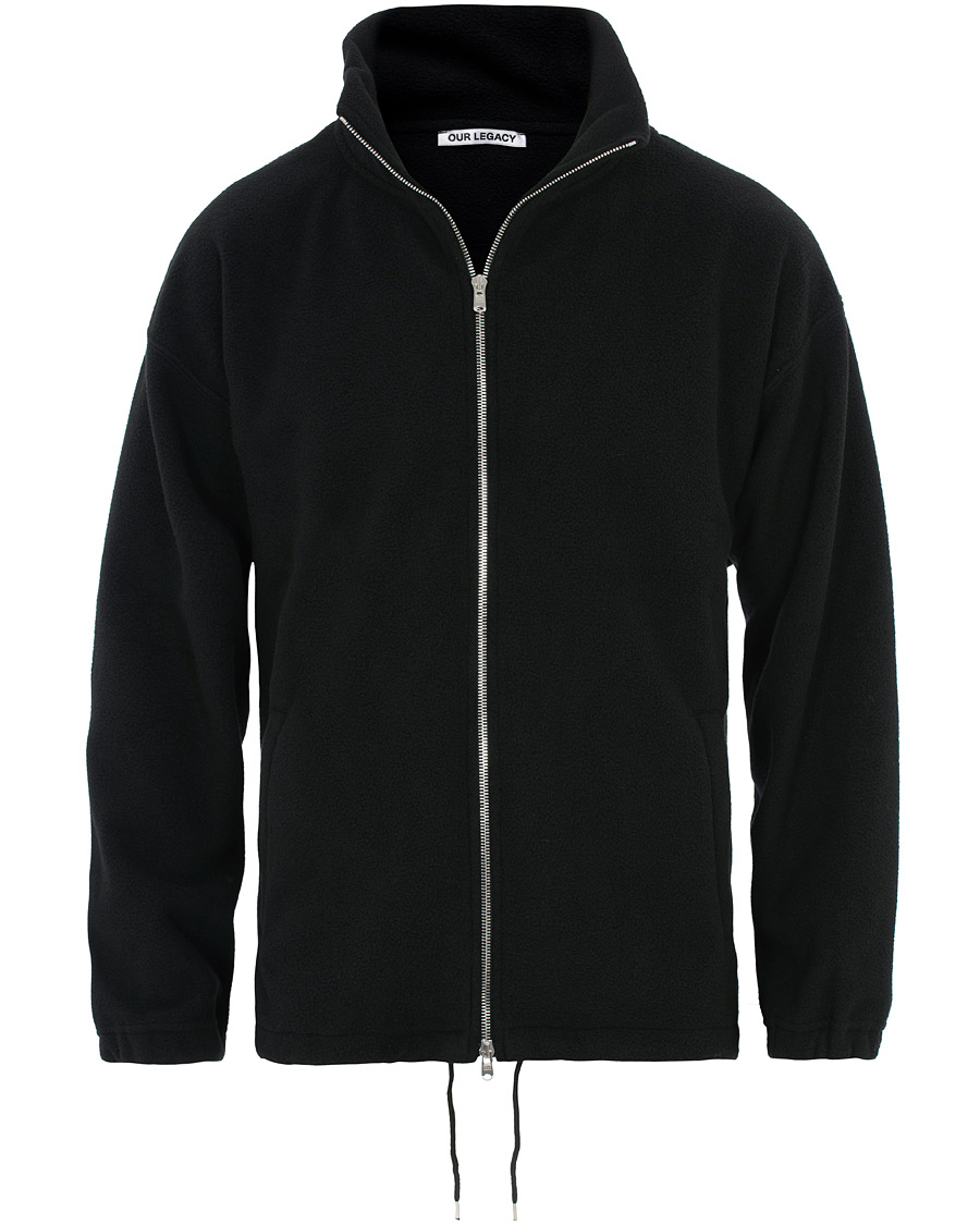 Herre | Gensere | Our Legacy | Zip Funnel Fleece Jacket Black