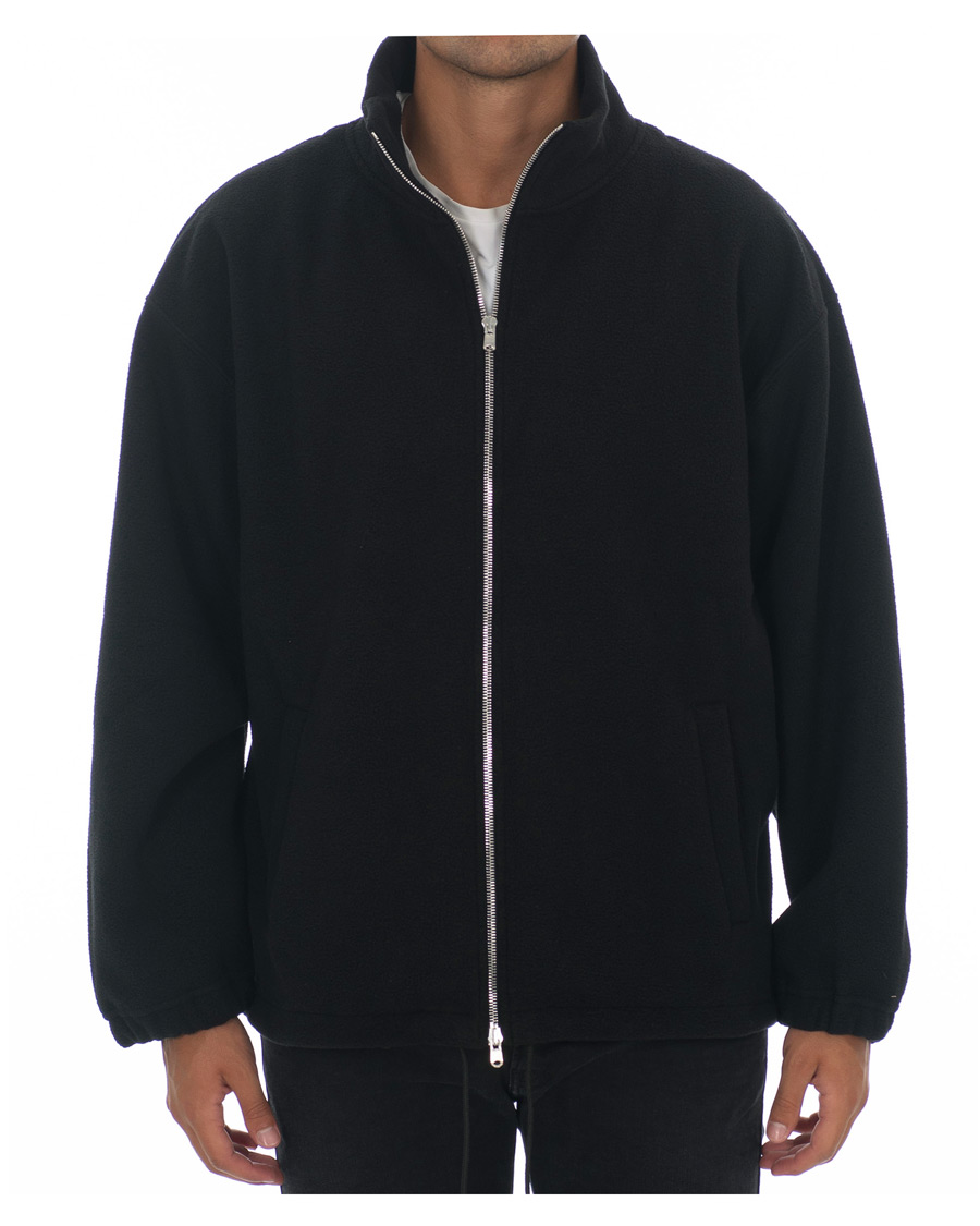 Herre | Gensere | Our Legacy | Zip Funnel Fleece Jacket Black
