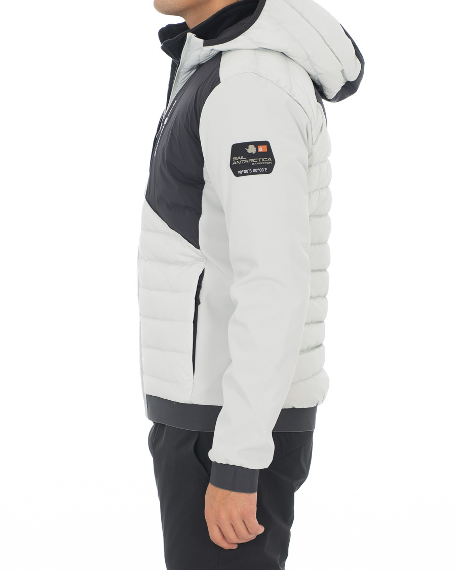 Herre | Jakker | Sail Racing | Antarctica Hybrid Hooded Jacket White