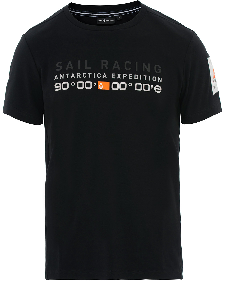 Herre | T-Shirts | Sail Racing | Antarctica Crew Neck Tee Carbon