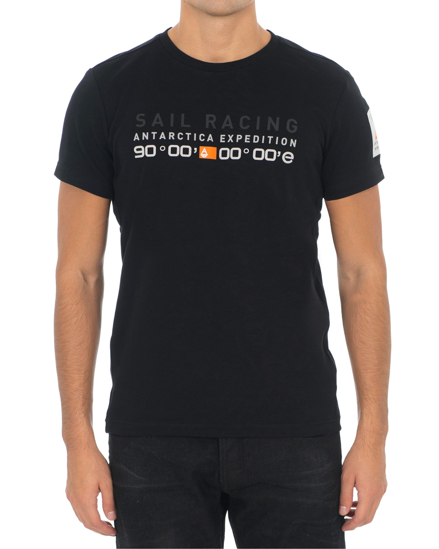 Herre | T-Shirts | Sail Racing | Antarctica Crew Neck Tee Carbon