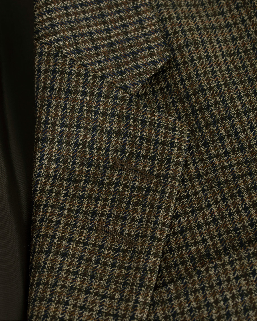 Herre | Dressjakker | Tiger of Sweden | Josef Checked Wool Blazer Brown