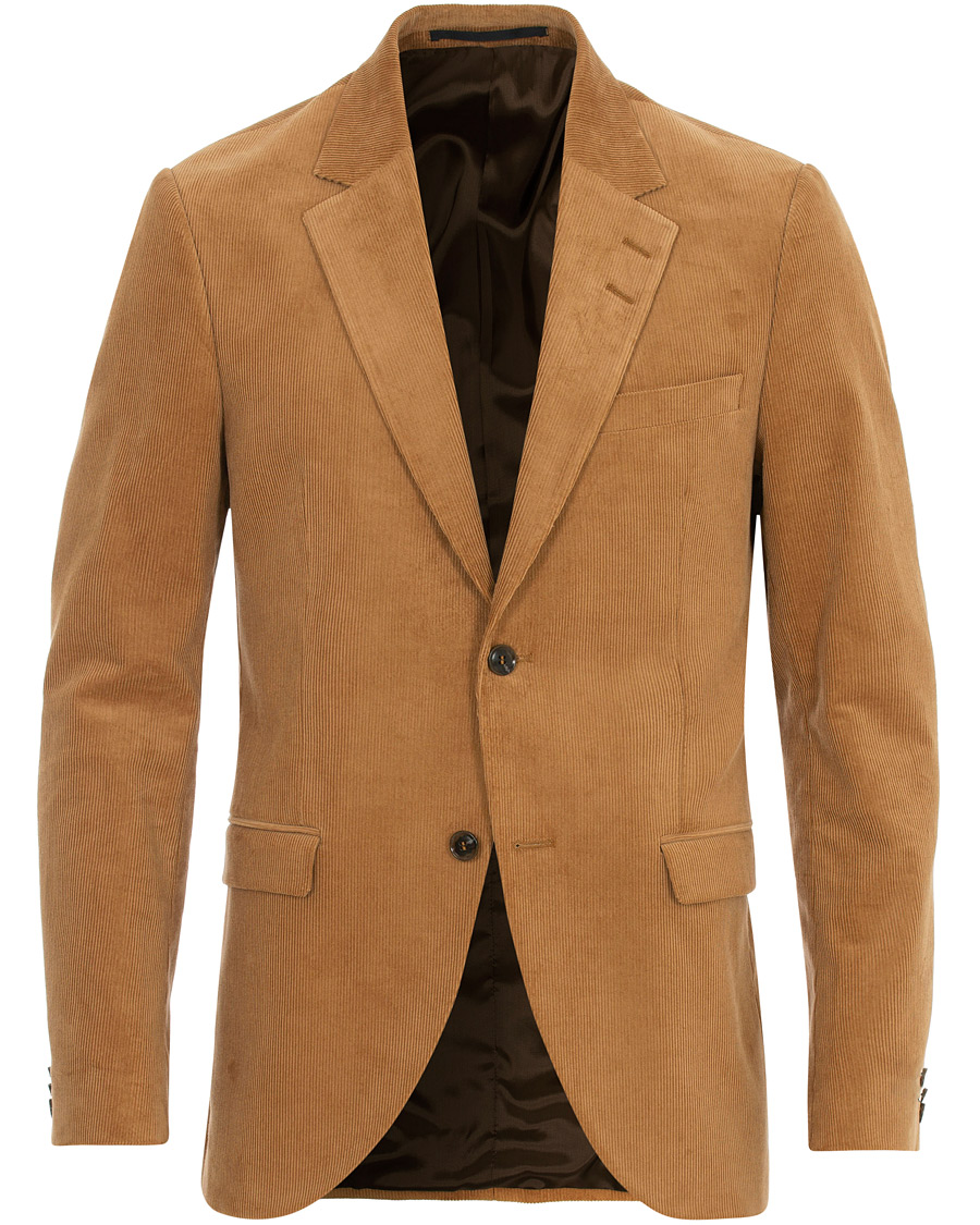 Herre | Dressjakker | Tiger of Sweden | Jamonte Corduroy Blazer Dark Sand