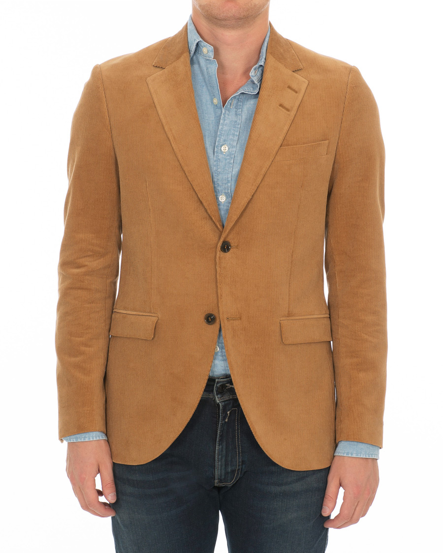 Herre | Dressjakker | Tiger of Sweden | Jamonte Corduroy Blazer Dark Sand