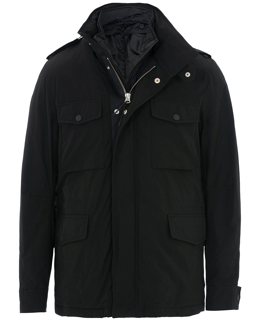 Herre | Jakker | Tiger of Sweden | Ossien Padded Field Jacket Black