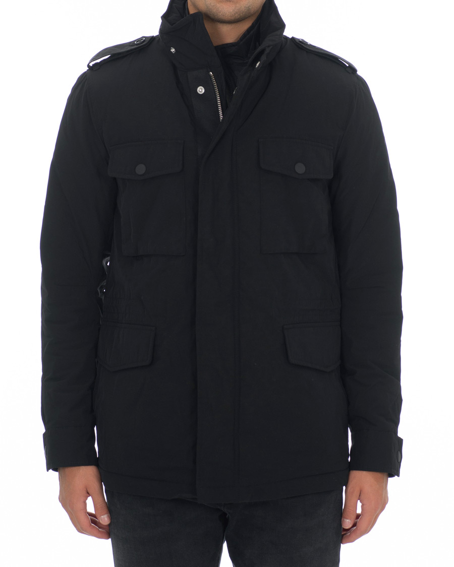Herre | Jakker | Tiger of Sweden | Ossien Padded Field Jacket Black