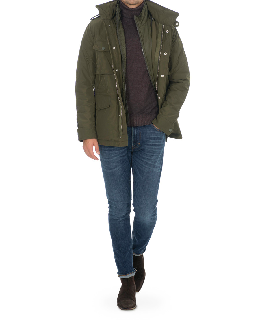 Herre | Jakker | Tiger of Sweden | Ossien Padded Field Jacket Military Green
