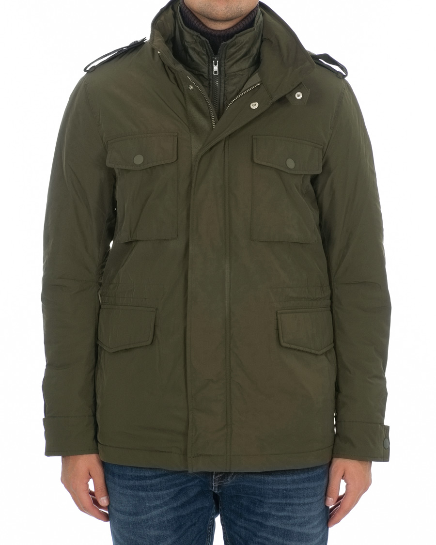 Herre | Jakker | Tiger of Sweden | Ossien Padded Field Jacket Military Green