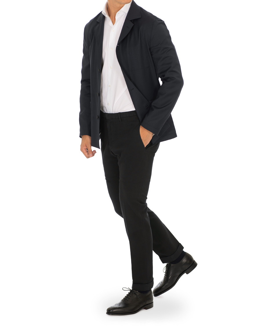 Herre | Bukser | Tiger of Sweden | Tretton Side Adjusters Pleated Trousers Grey