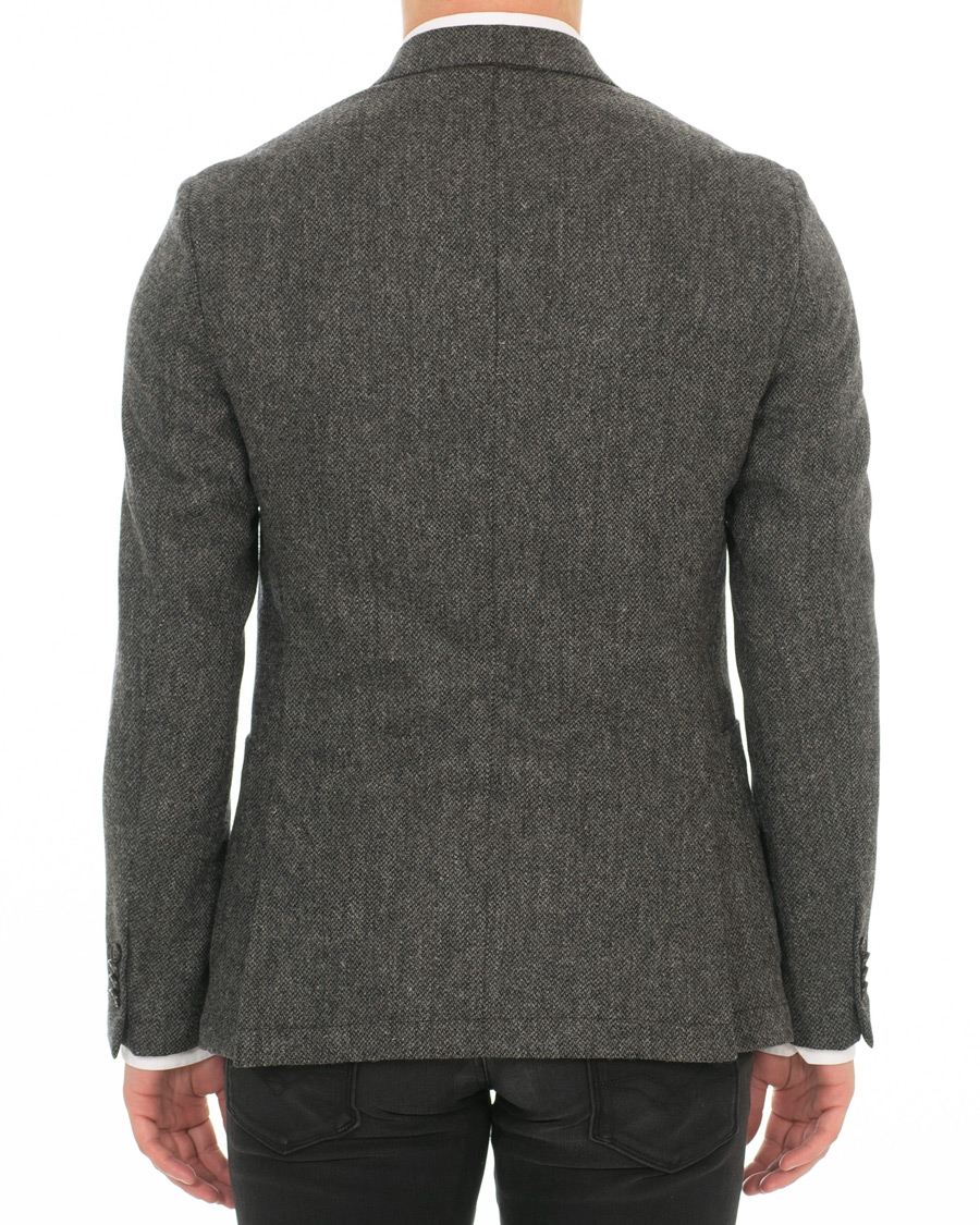 Herre | Dressjakker | Tiger of Sweden | Jamot Half Lined Structured Wool Blazer Grey Melange