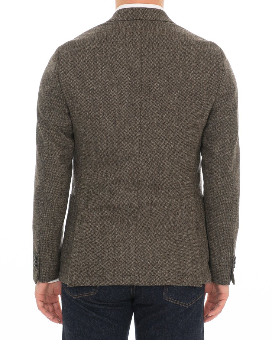 Herre | Dressjakker | Tiger of Sweden | Jamot Half Lined Structured Wool Blazer Brown
