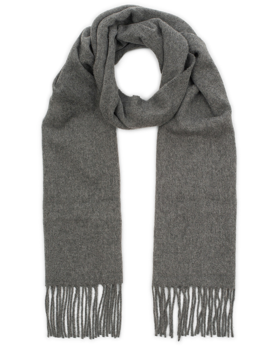 Herre | Tiger of Sweden Berg Wool/Cashmere Scarf Grey | Tiger of Sweden | Berg Wool/Cashmere Scarf Grey