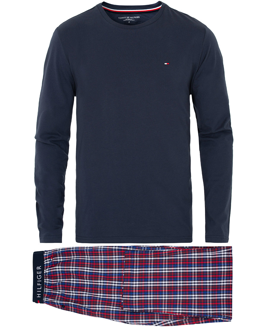 Herre | Undertøy | Tommy Hilfiger | Pyjama Set Navy/Red