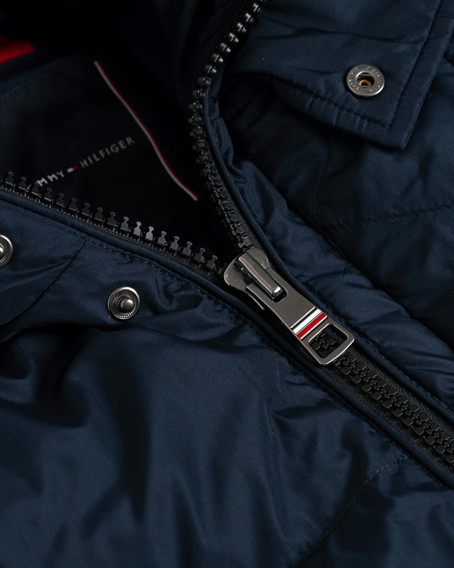 Herre | Jakker | Tommy Hilfiger | Hooded Down Parka Sky Captain