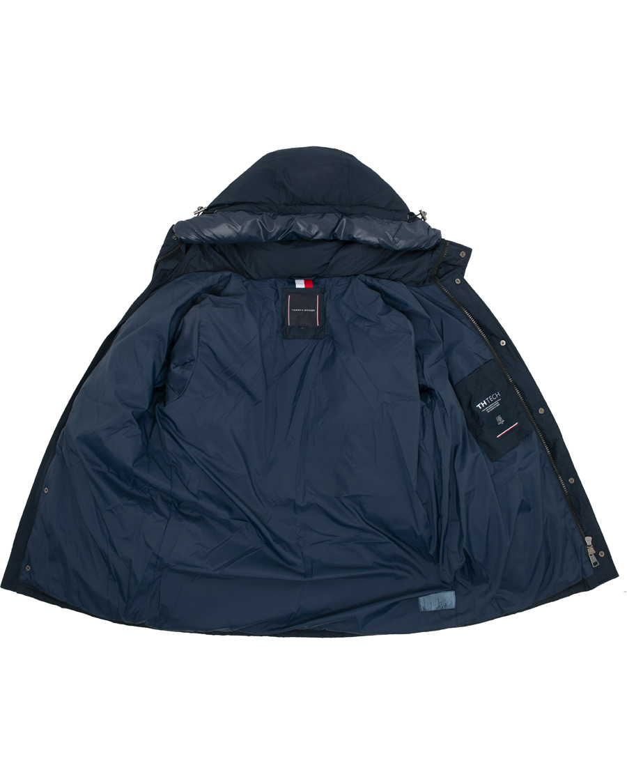 Herre | Jakker | Tommy Hilfiger | Hooded Down Parka Sky Captain