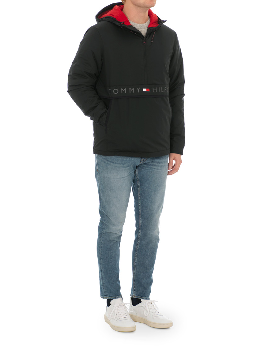 Herre | Jakker | Tommy Hilfiger | Stretch Anorak Jacket Jet Black