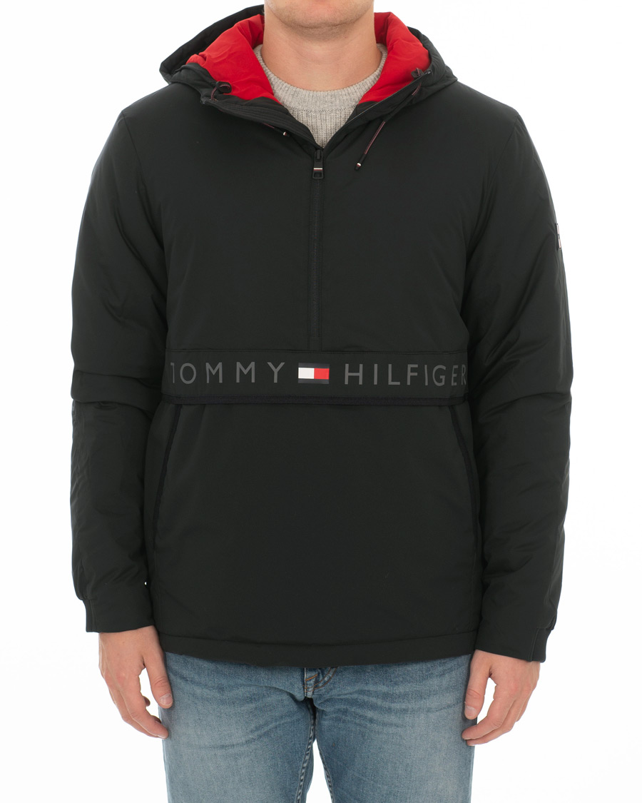 Herre | Jakker | Tommy Hilfiger | Stretch Anorak Jacket Jet Black