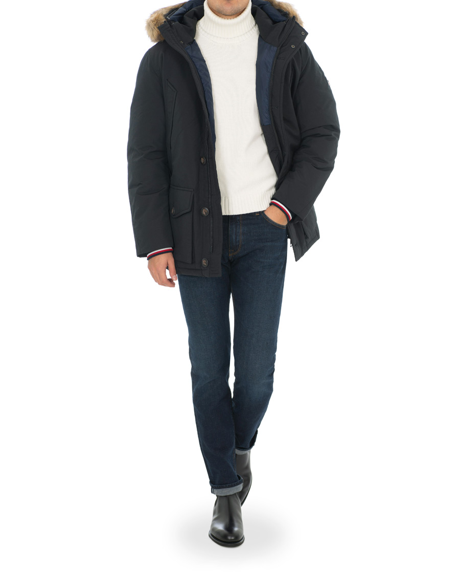 Herre | Jakker | Tommy Hilfiger | Hampton Down Fake Fur Parka Jet Black