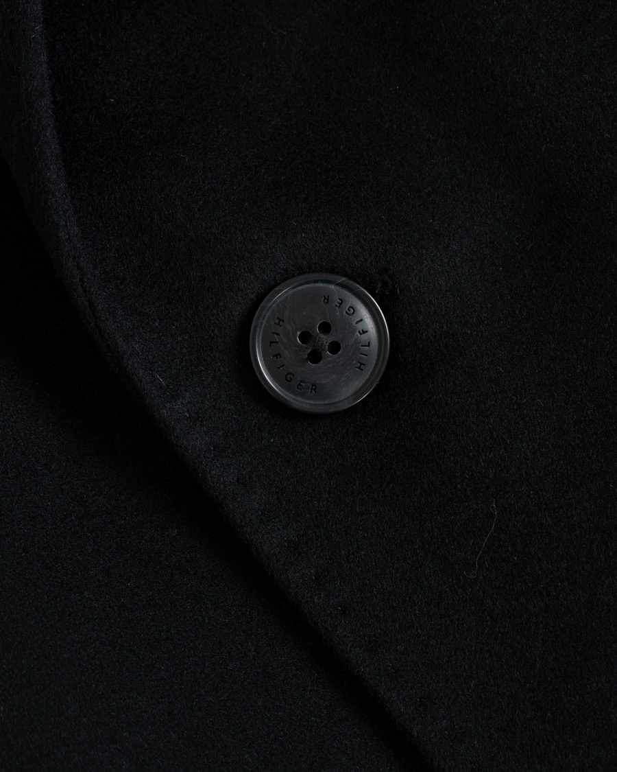 Herre | Jakker | Tommy Hilfiger | Chestfield Wool Coat Black