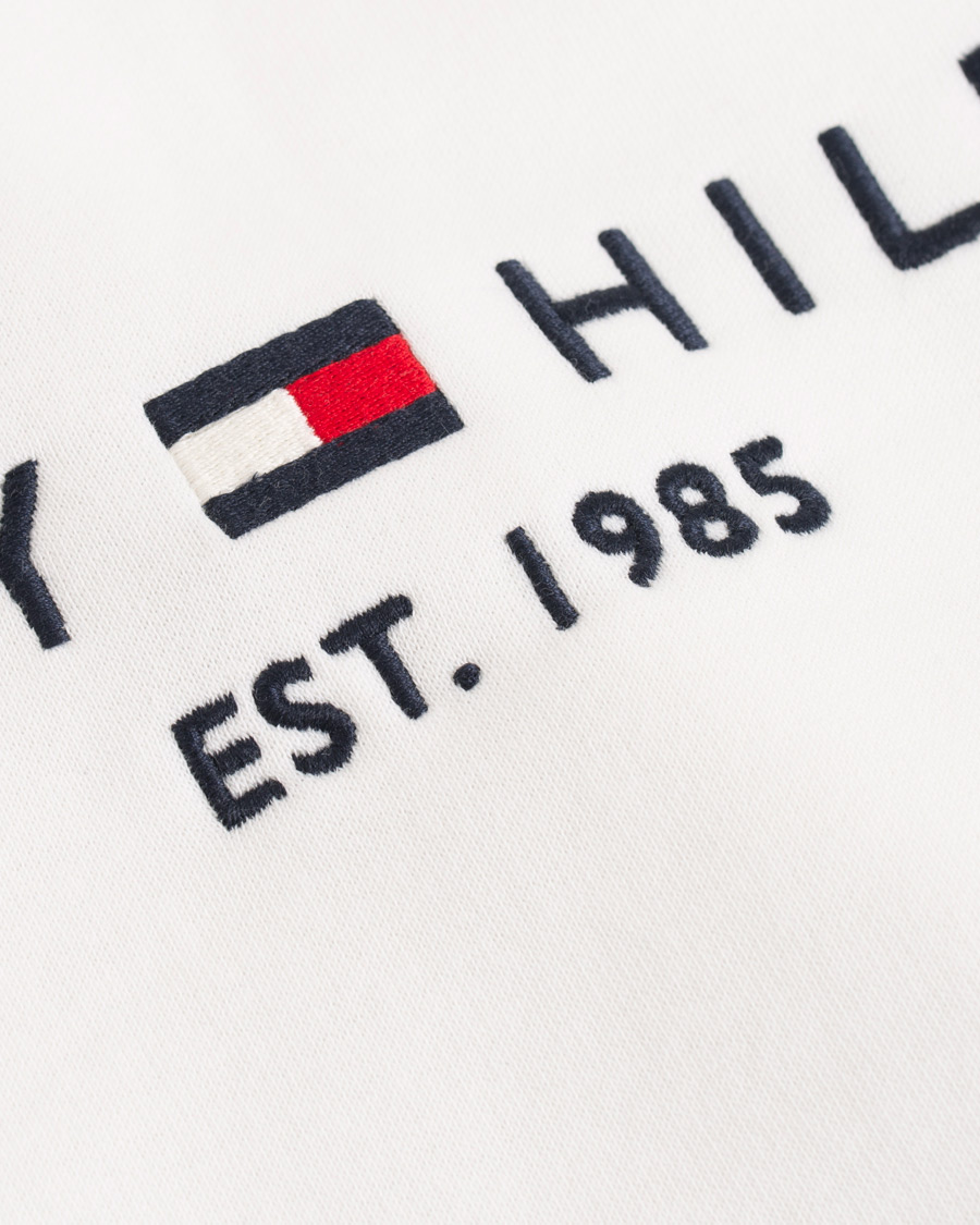 Herre | Gensere | Tommy Hilfiger | Logo Hoodie Snow White