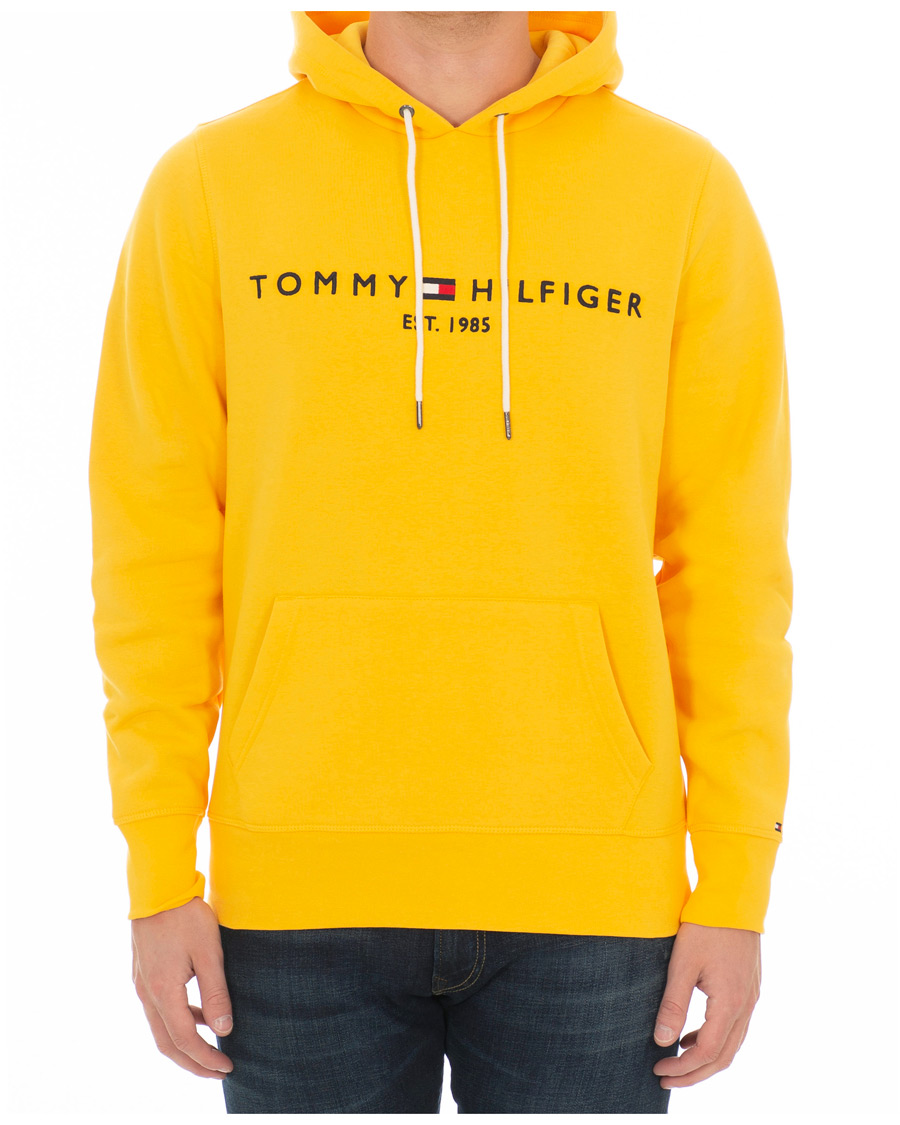 Herre | Gensere | Tommy Hilfiger | Logo Hoodie Spectra Yellow