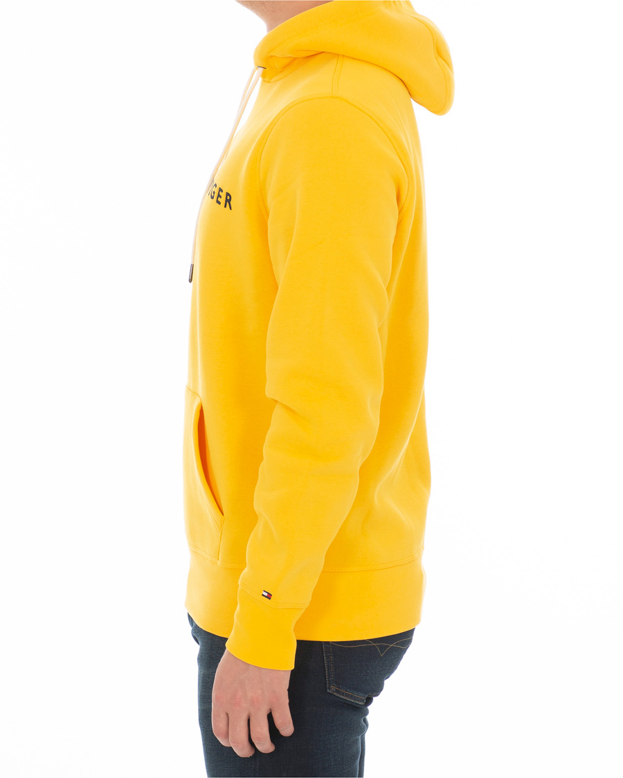 Herre | Gensere | Tommy Hilfiger | Logo Hoodie Spectra Yellow