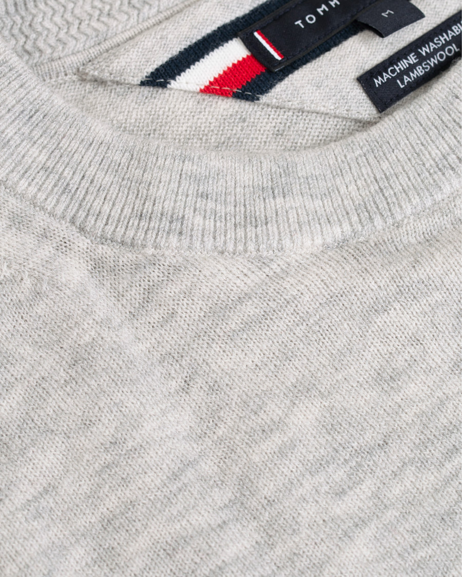 Herre | Gensere | Tommy Hilfiger | Lambswool Crew Neck Cloud Heather