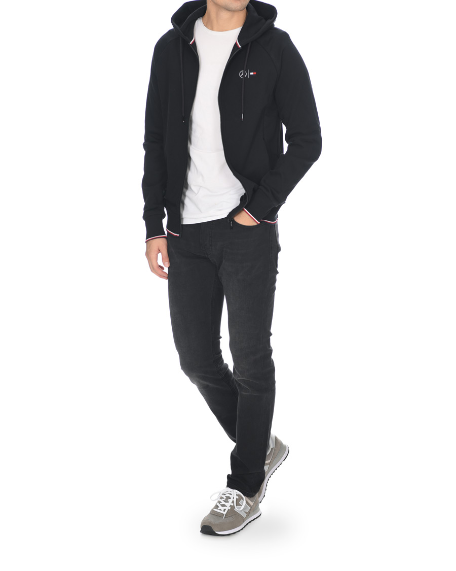 Herre | Gensere | Tommy Hilfiger | Mercedes Benz Full Zip Jet Black