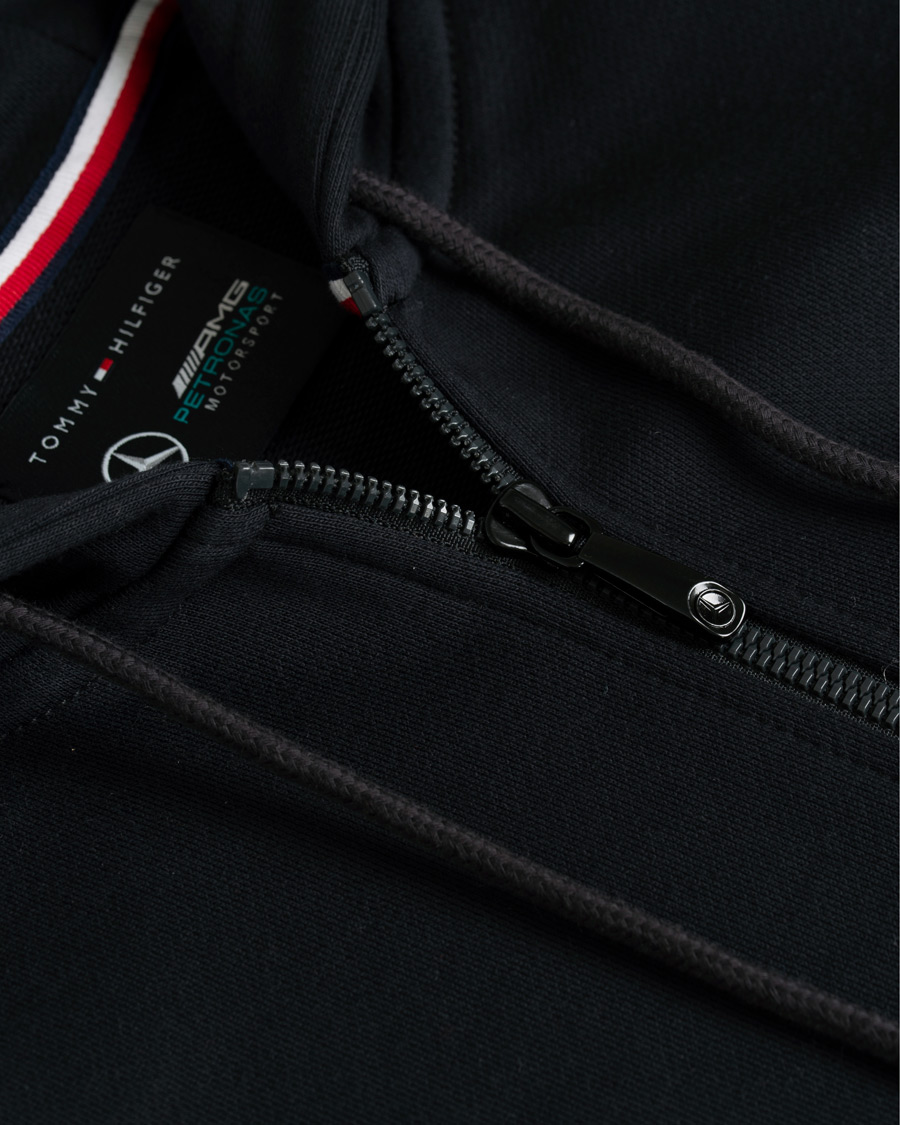 Herre | Gensere | Tommy Hilfiger | Mercedes Benz Full Zip Jet Black