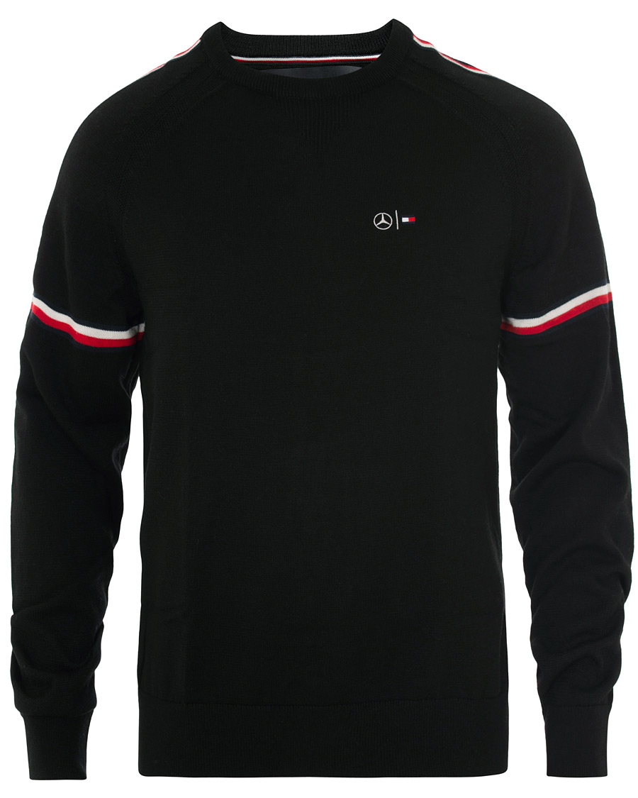 Herre | Gensere | Tommy Hilfiger | Mercedes Benz Stripe Sweatshirt Jet Black
