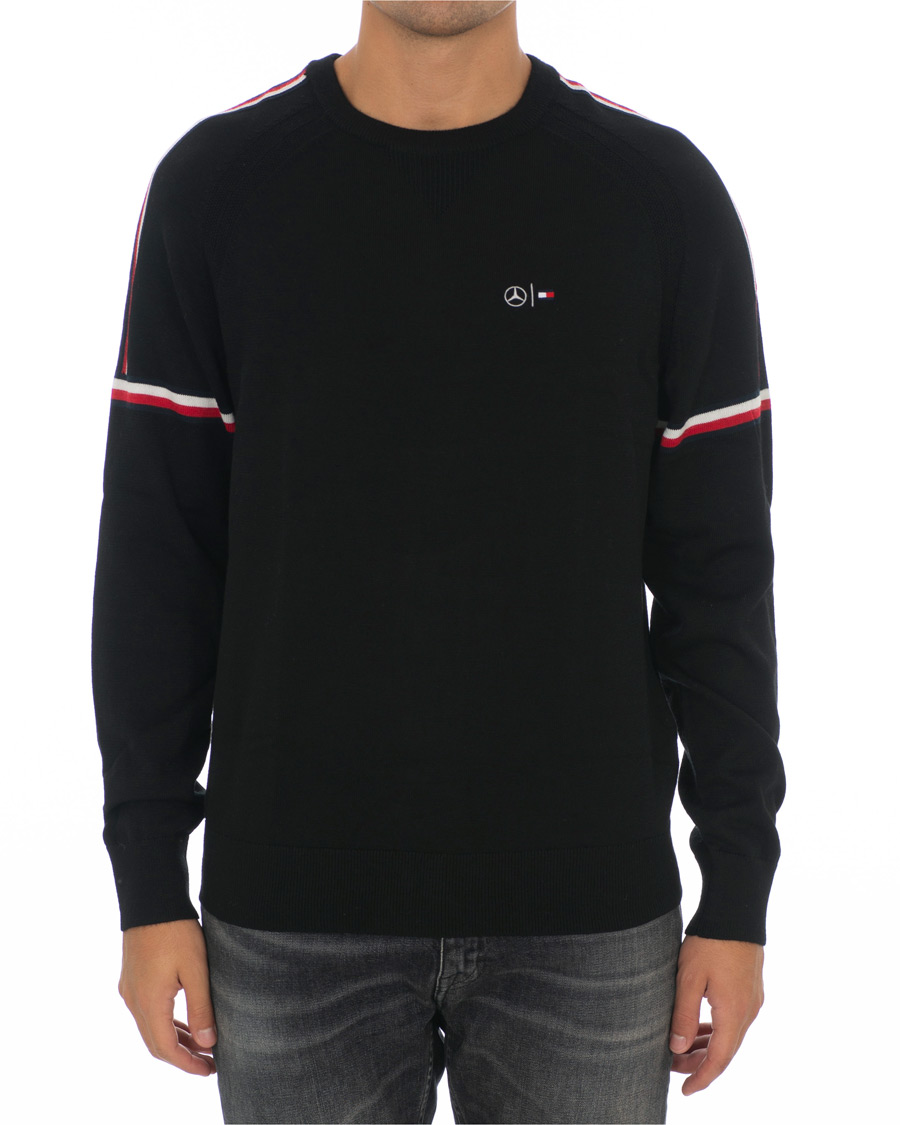 Herre | Gensere | Tommy Hilfiger | Mercedes Benz Stripe Sweatshirt Jet Black