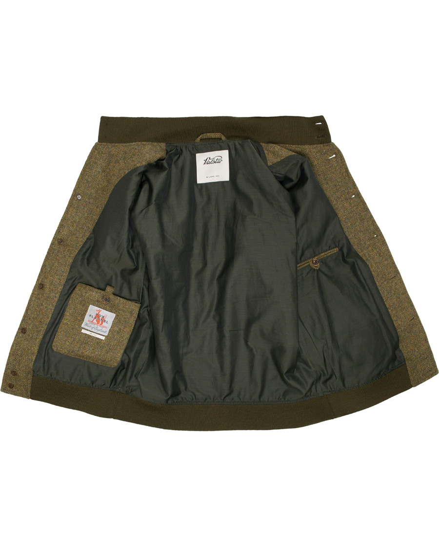 Herre | Jakker | Valstar | Valstarino Fox Flannel Tweed Jacket Green