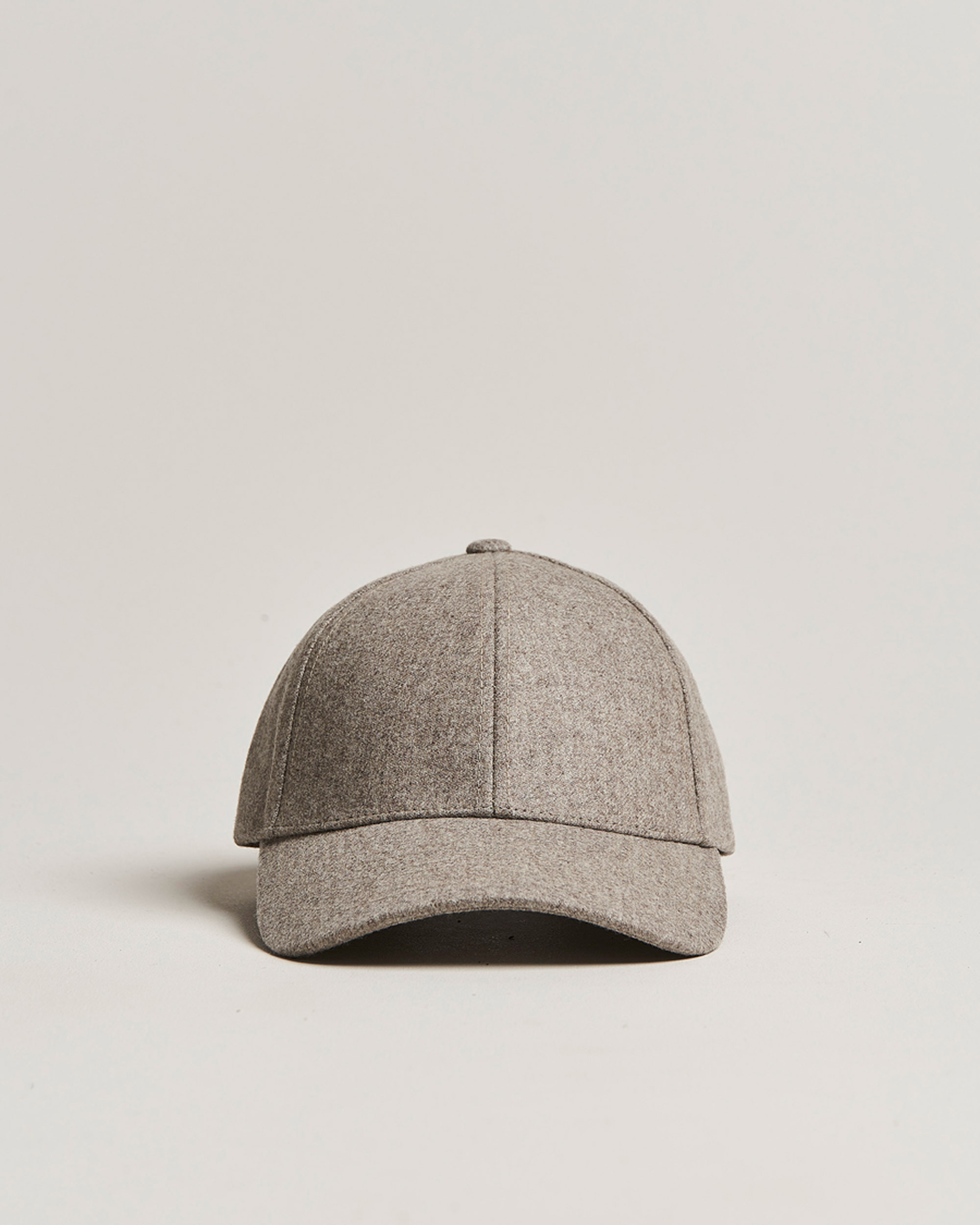 Herre | Hatter og capser | Varsity Headwear | Flannel Baseball Cap Umber Beige