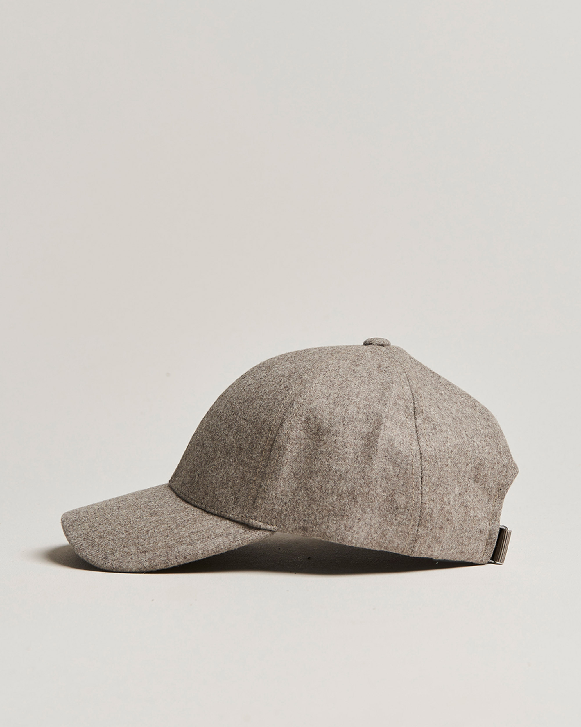 Herre | Hatter og capser | Varsity Headwear | Flannel Baseball Cap Umber Beige