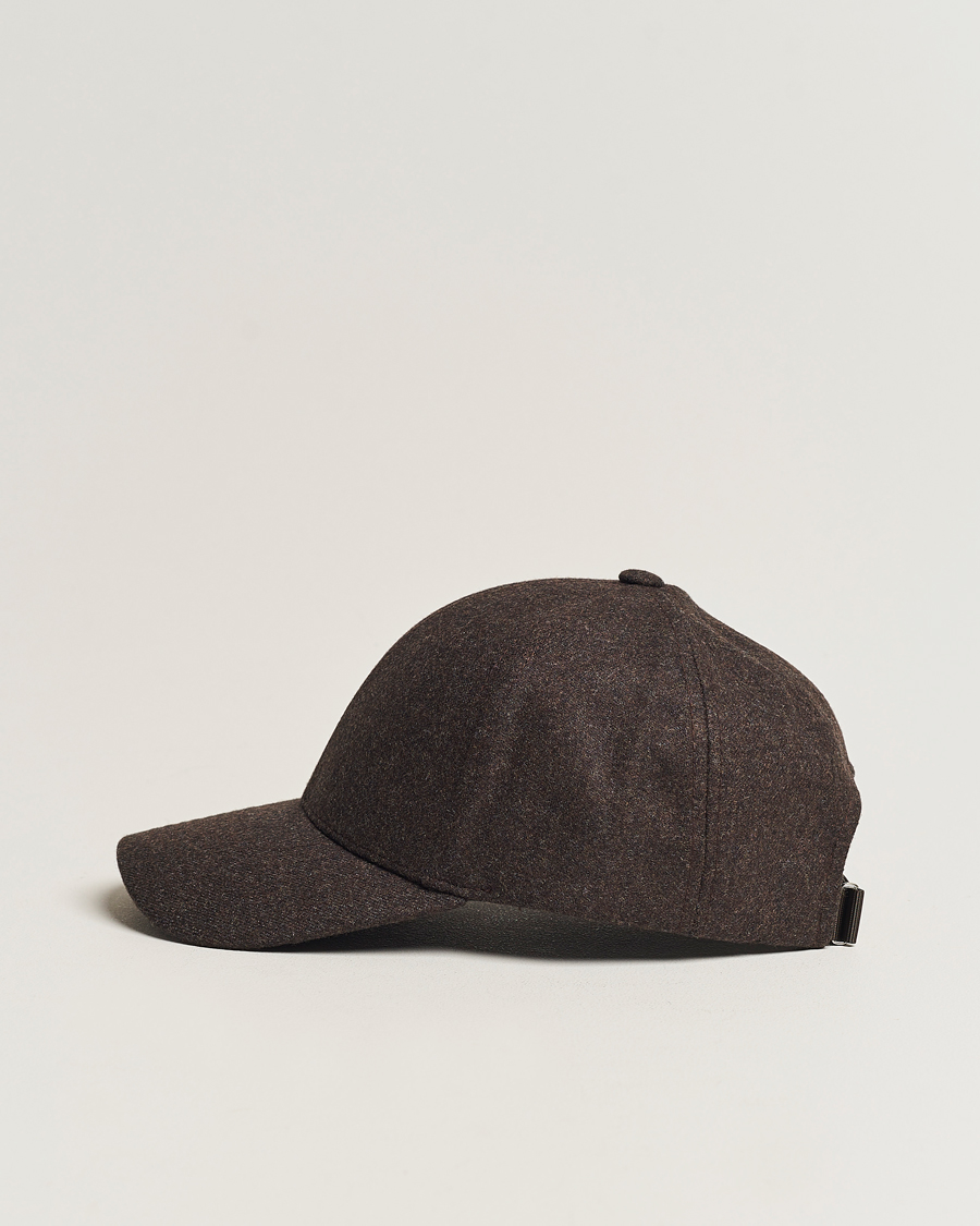Herre | Varsity Headwear Flannel Baseball Cap Walnut Brown | Varsity Headwear | Flannel Baseball Cap Walnut Brown