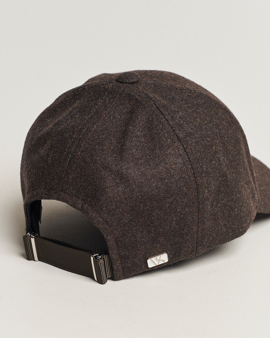 Herre | Varsity Headwear Flannel Baseball Cap Walnut Brown | Varsity Headwear | Flannel Baseball Cap Walnut Brown