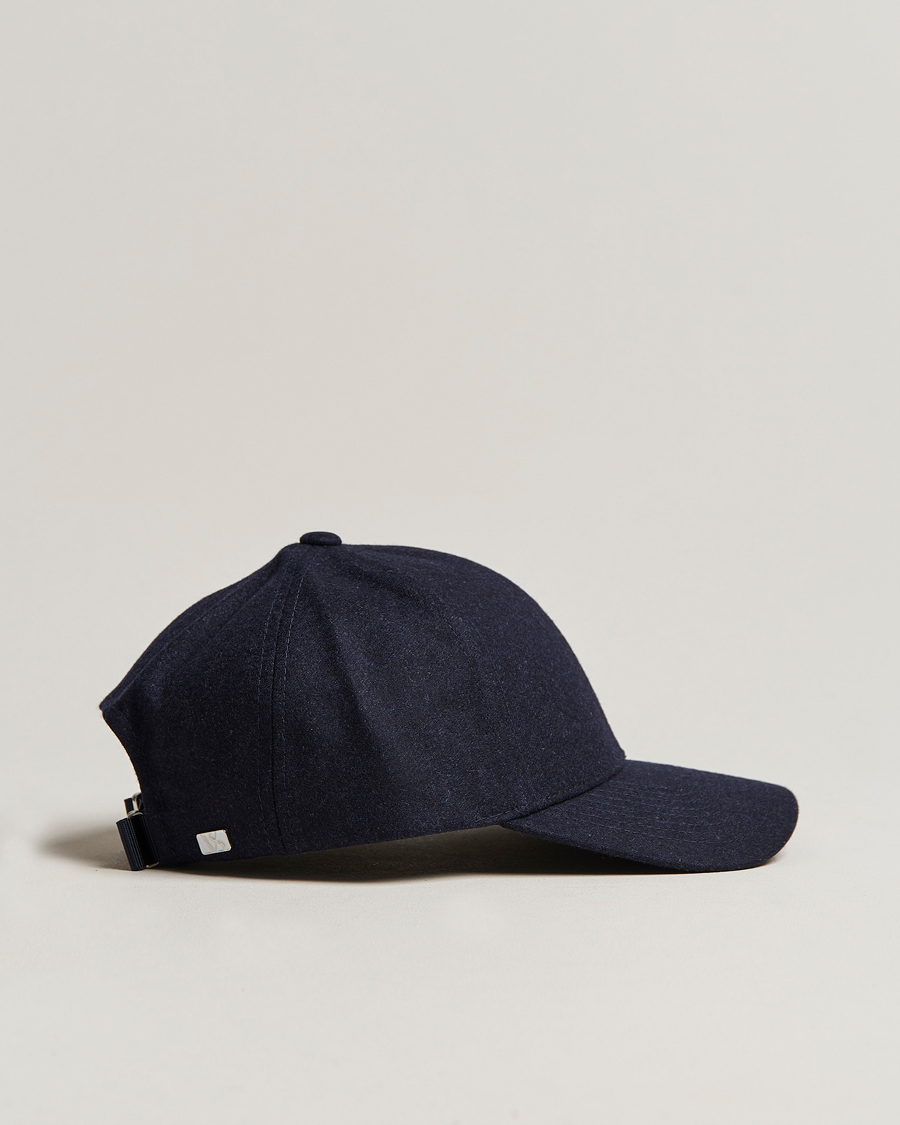 Herre | Varsity Headwear Flannel Baseball Cap Dark Navy | Varsity Headwear | Flannel Baseball Cap Dark Navy
