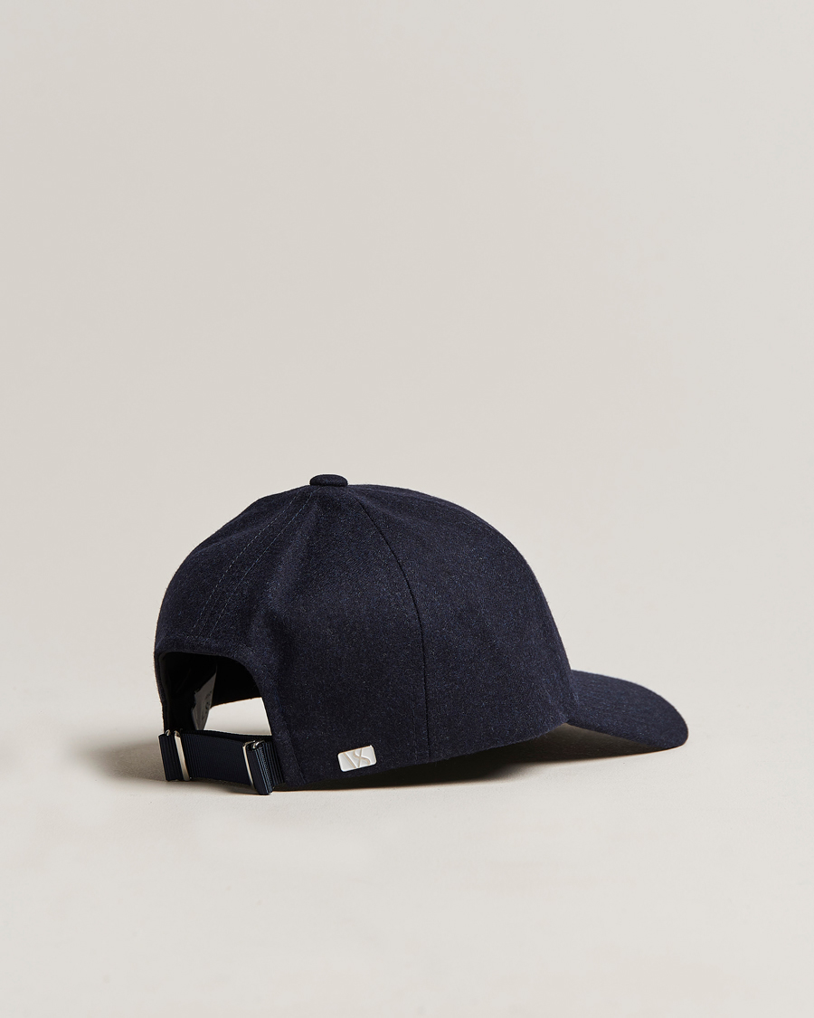 Herre | Hatter og capser | Varsity Headwear | Flannel Baseball Cap Dark Navy