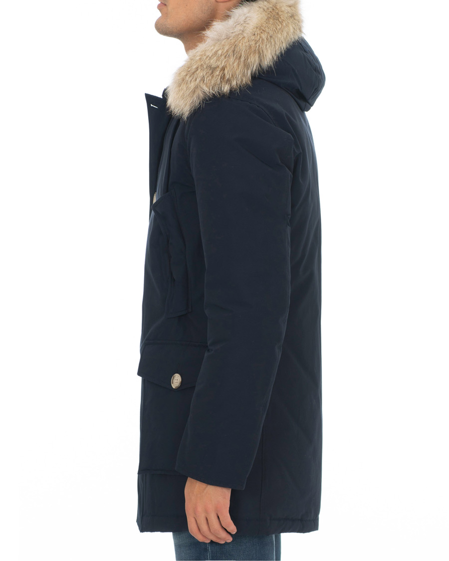Herre | Jakker | Woolrich | Arctic Parka DF Melton Blue