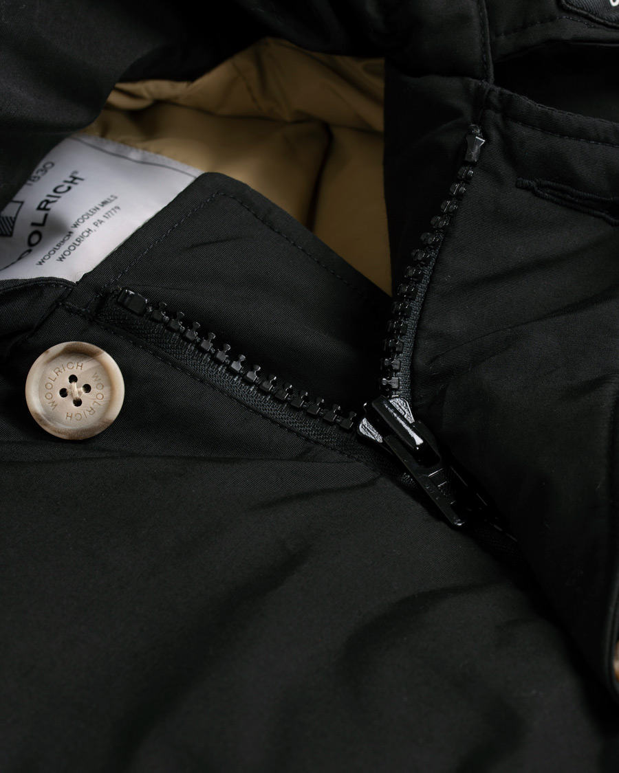 Herre | Jakker | Woolrich | Artic Parka Fake Fur New Black