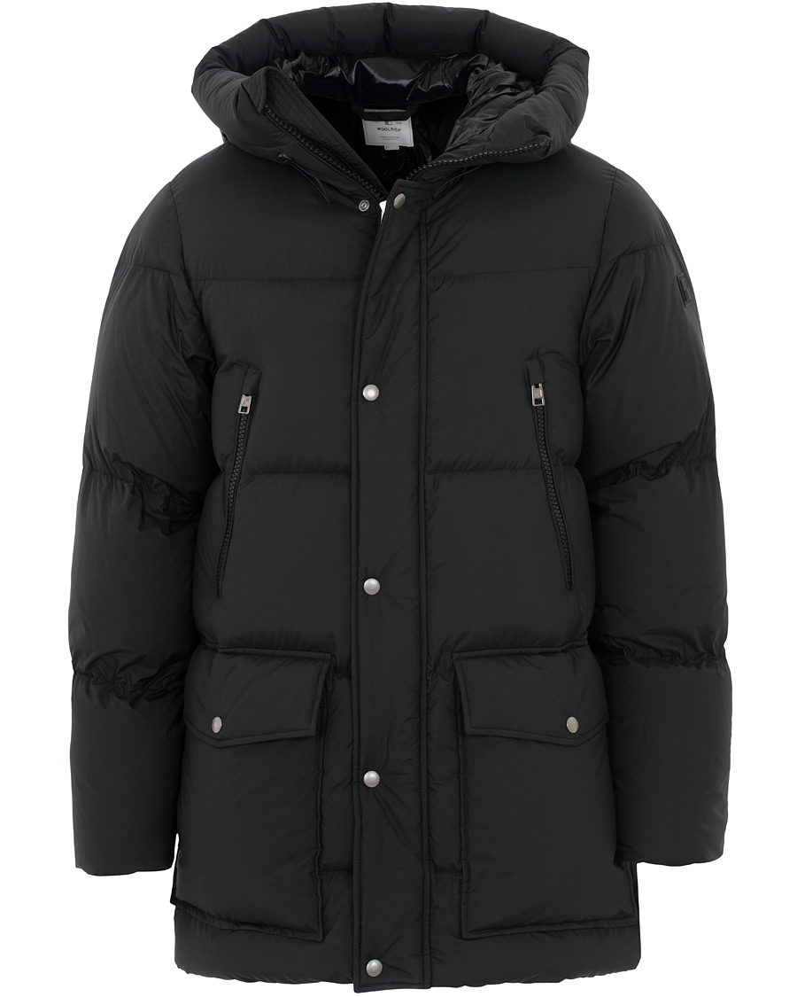 Herre | Jakker | Woolrich | Sierra Supreme Down Long Jacket Black