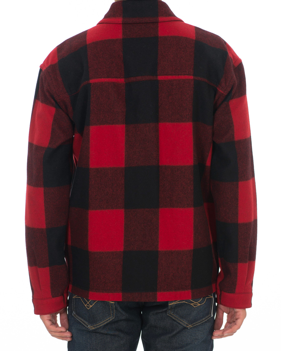 Herre | Jakker | Woolrich | Buffalo Check Jacket Red/Black