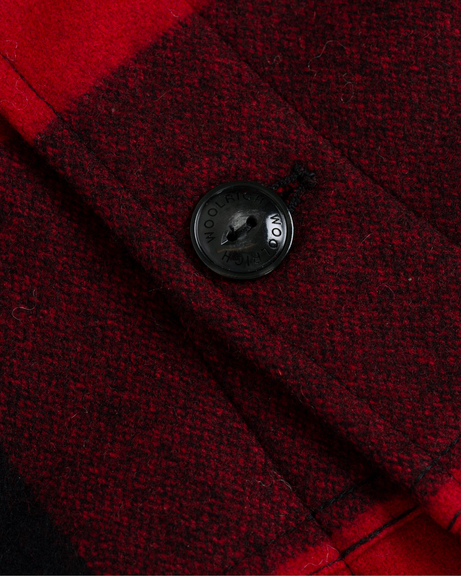 Herre | Jakker | Woolrich | Buffalo Check Jacket Red/Black