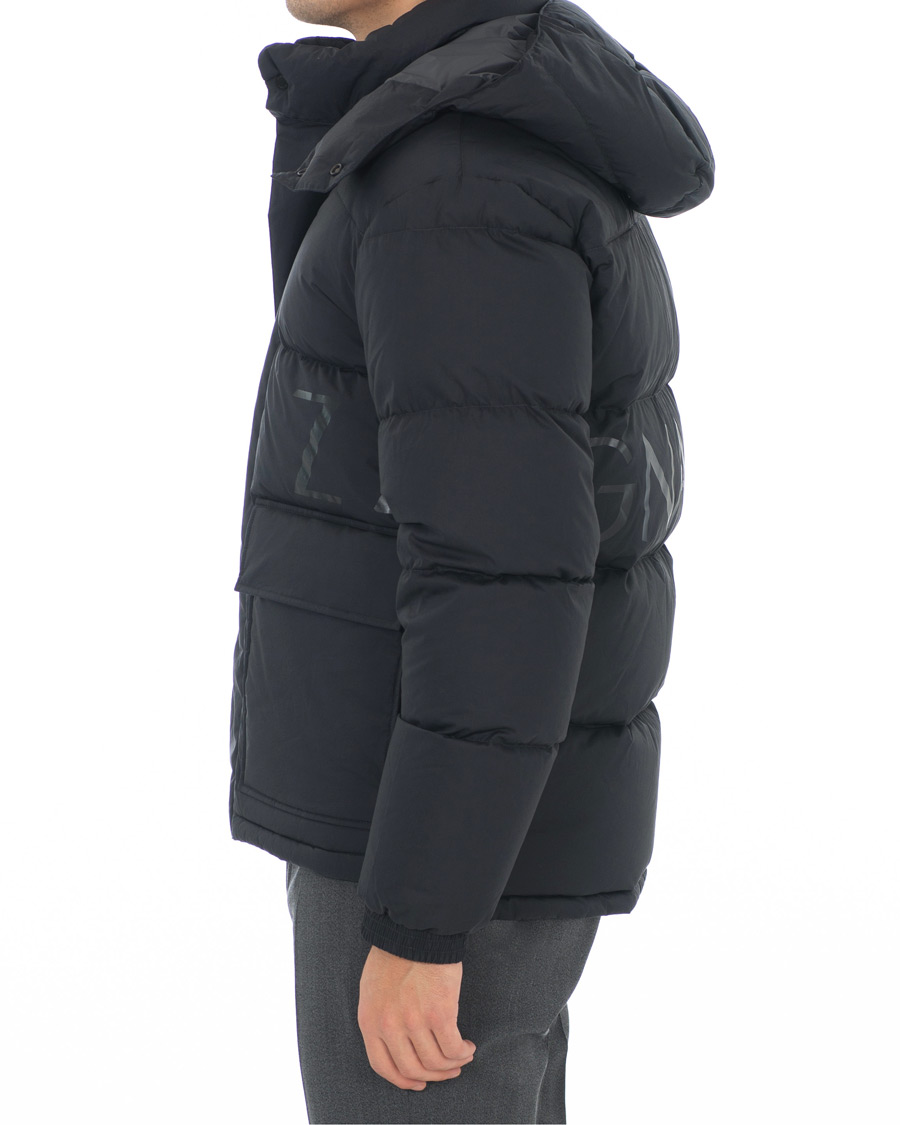 Herre | Jakker | Z Zegna | Techno Cotton Ultra Down Jacket Black