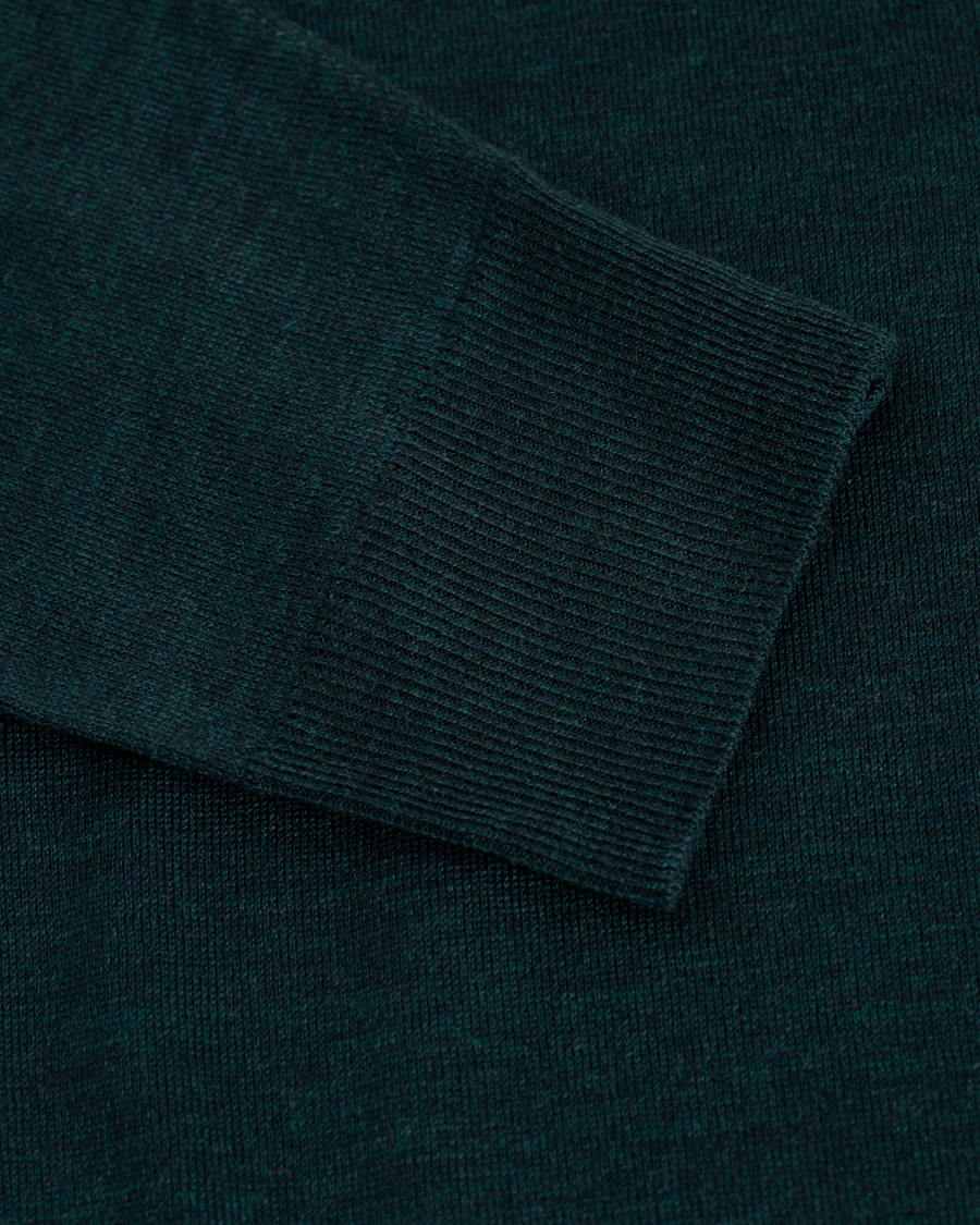 Herre | Gensere | John Smedley | Lundy Merino Crew Neck Pullover Racing Green