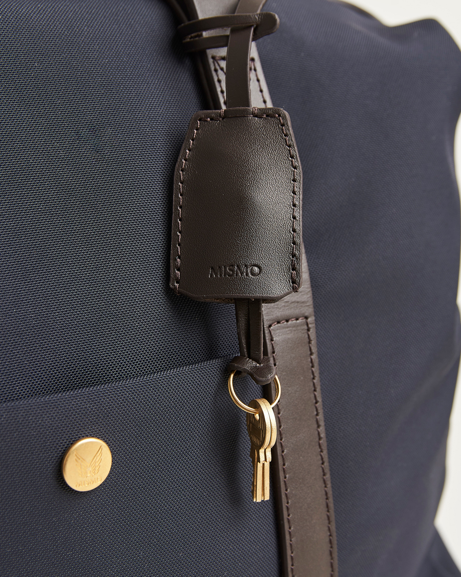 Herre | Vesker | Mismo | M/S Avail 48h Nylon Weekendbag Navy/Dark Brown