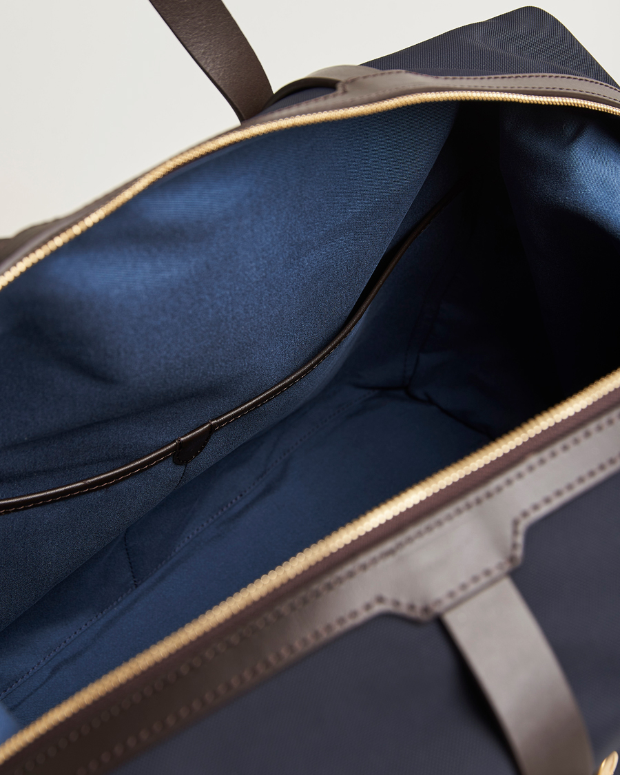 Herre | Vesker | Mismo | M/S Avail 48h Nylon Weekendbag Navy/Dark Brown