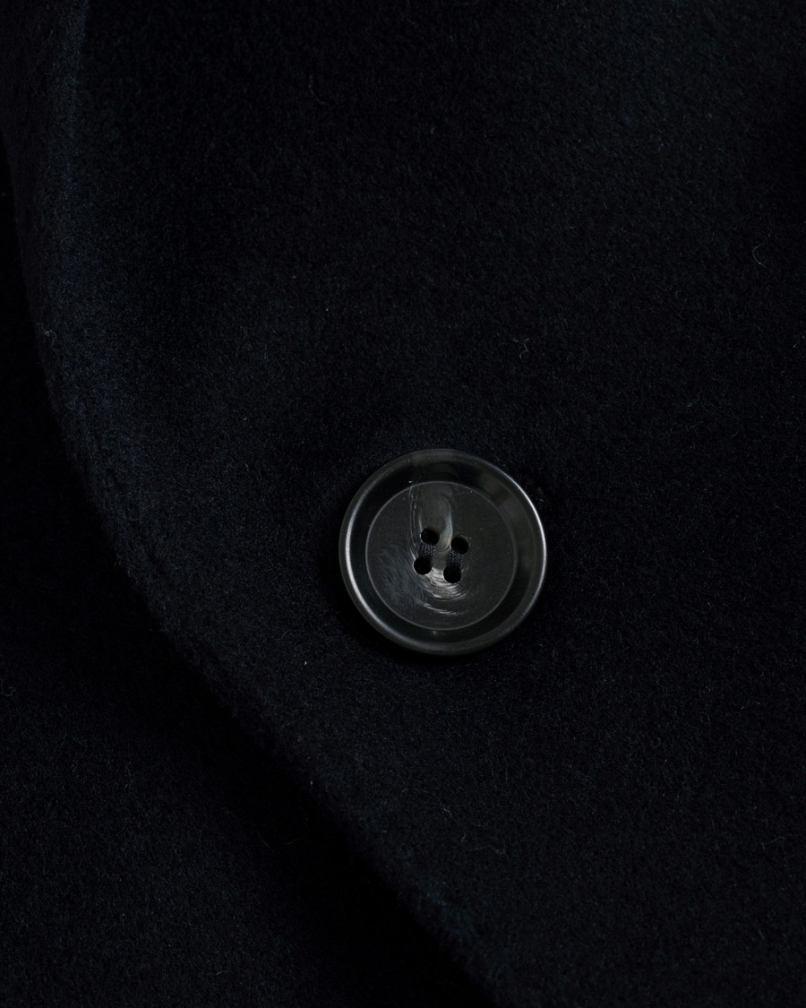 Herre | Jakker | Oscar Jacobson | Sebastian Wool/Cashmere Double Breasted Coat Navy