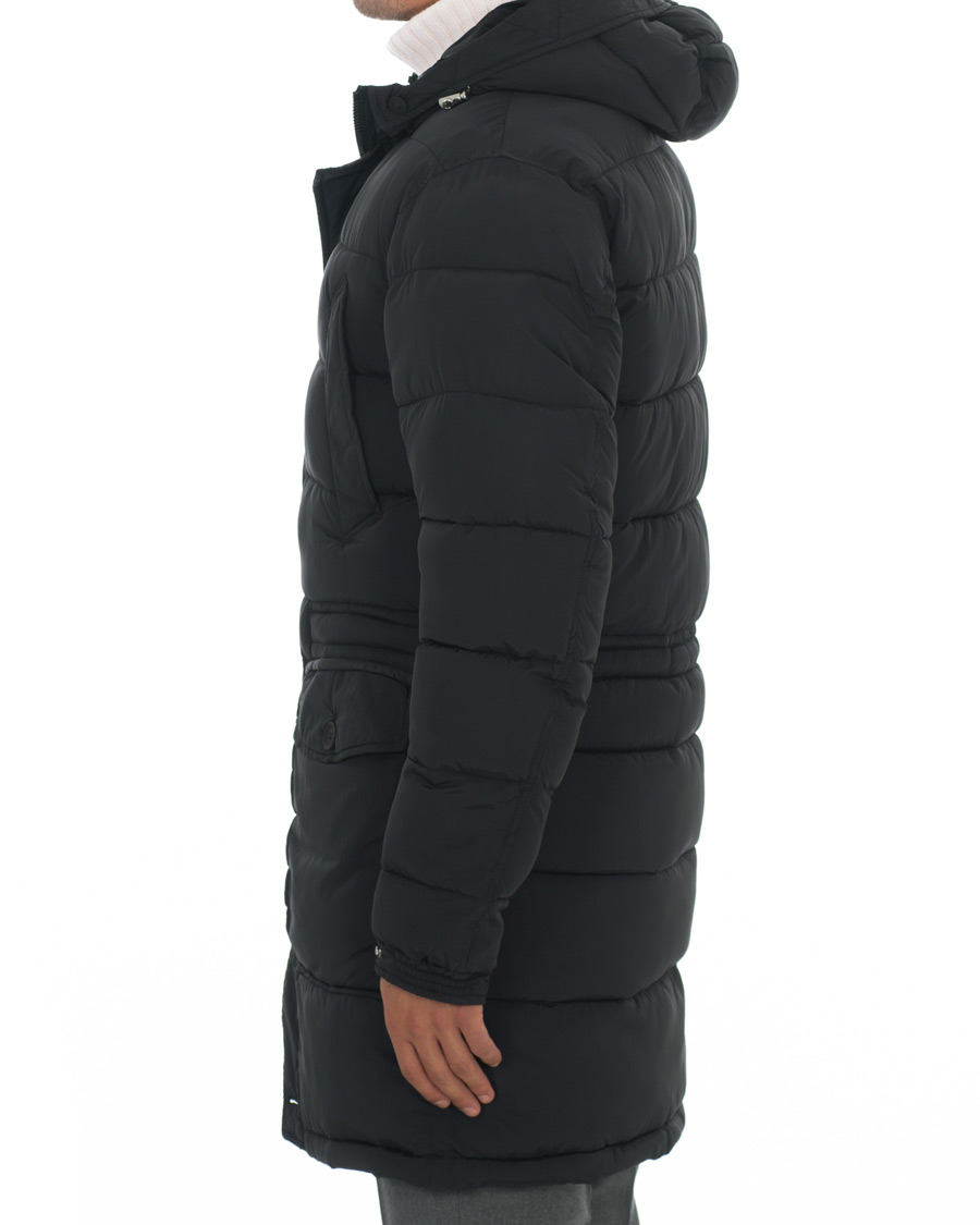 Herre | Jakker | Oscar Jacobson | Clayton Lightweight Puffer Coat Black